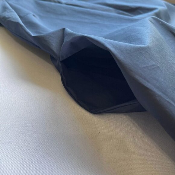 UCHUU NAVY SHORT SLEEVE SHIFT MIDI OVERSIZED DRESS - S - Picture 8 of 12